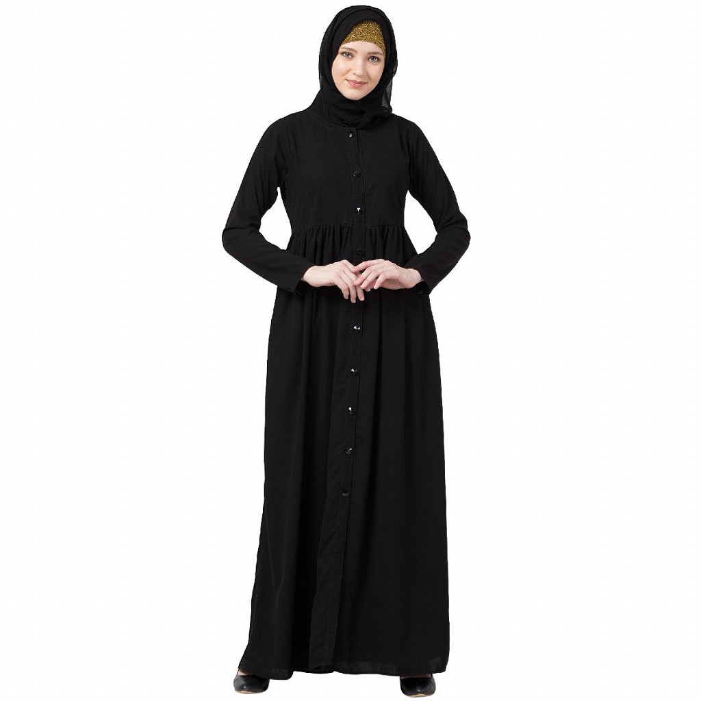Front open abaya online online